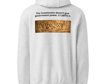Constitutional Classic Unisex premium mid-weight hoodie