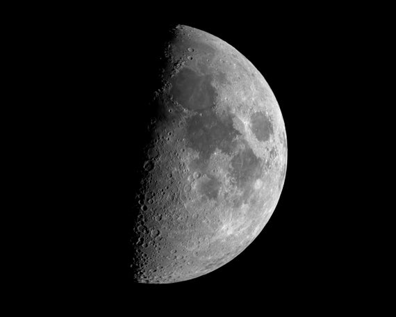Moon Metal Print Wall Art – Lunar Surface, Space & Astronomy Modern Home Décor