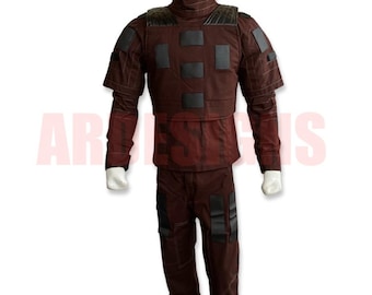 Custom Mandalorian Flightsuit and Vest Set | Star Wars Cosplay Outfit