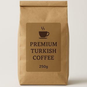 Premium Turkish Coffee-250g Fresh Ground,Authentic Taste,Traditional Turkish kahve
