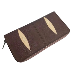 Stingray Wallet Genuine Stingray Leather Wallet Stingray Skin Wallet Exotic Wallet Bifold Wallet Gift for Mom&#39;s Birthday