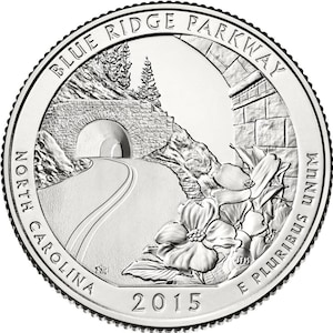 2015 P & D Blue Ridge Parkway Quarter