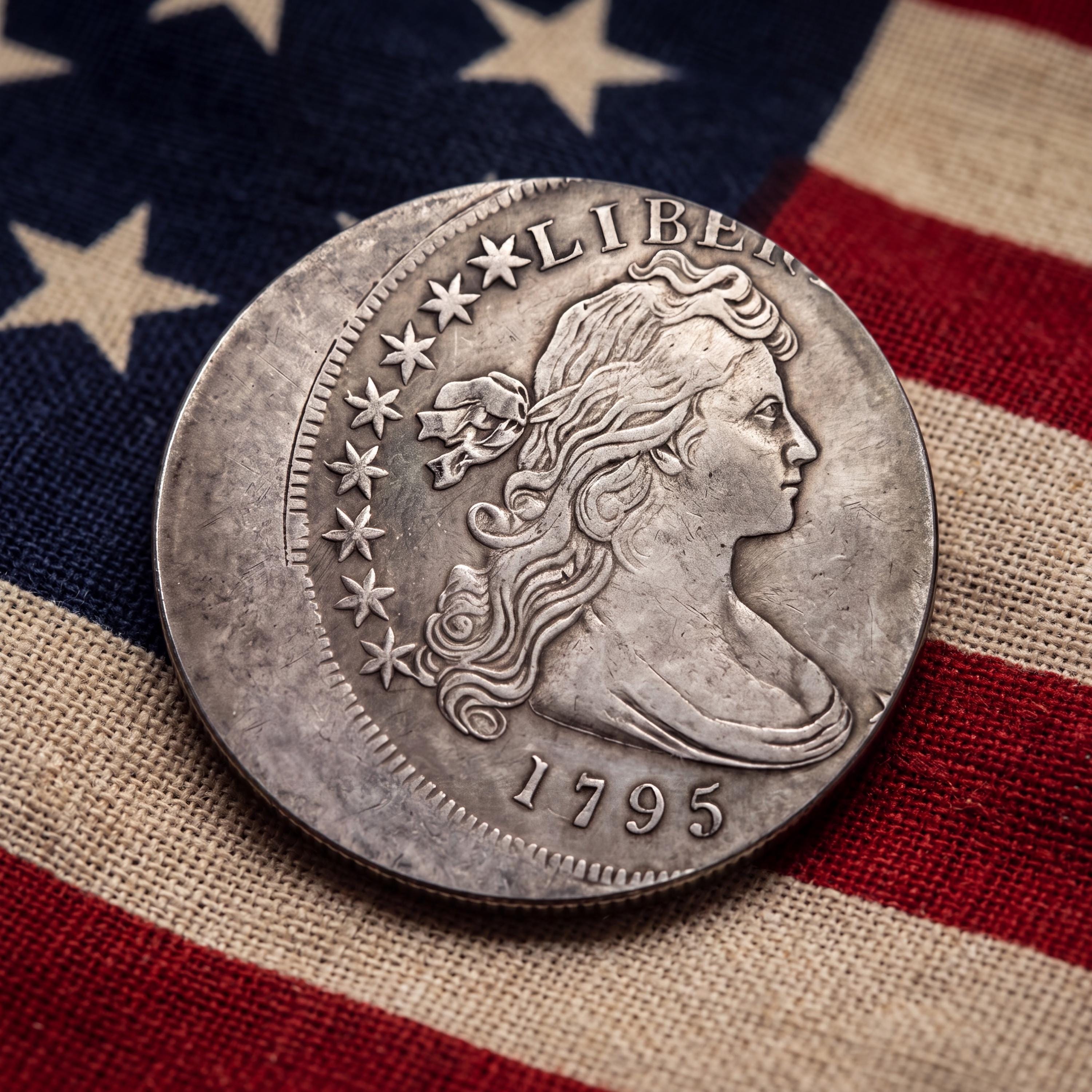 古代 アメリカ　銀貨　各 歴史的なアメリカのコイン - Etsy 日本