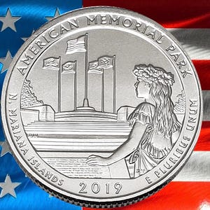 2019  P & D  American Memorial Park Quarter circulated
