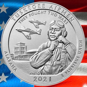 2021 P & D Tuskegee Airmen National Historic Site Quarter