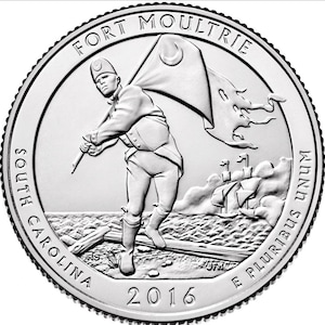 2015 P & D Fort Moultrie circulated