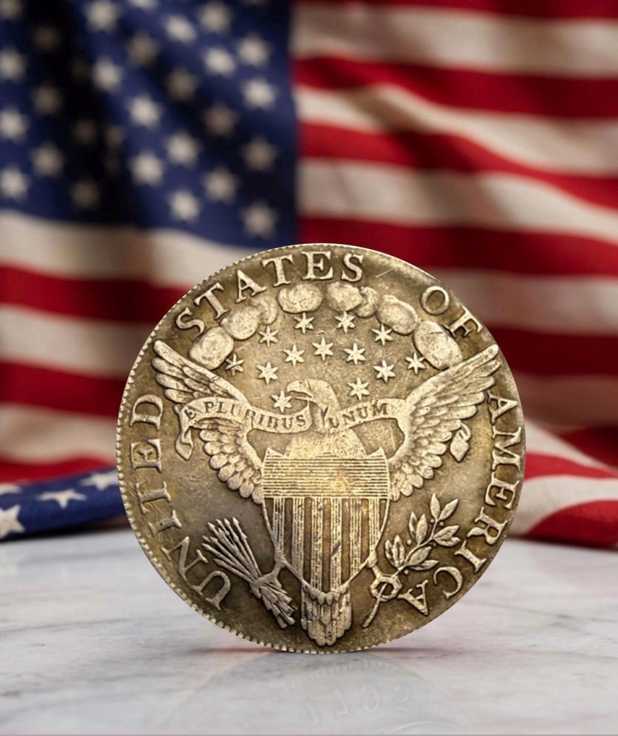 1799年 アメリカ合衆国 リバティ 1799 Draped Bust Liberty Coin | Early American Dollar Restrike