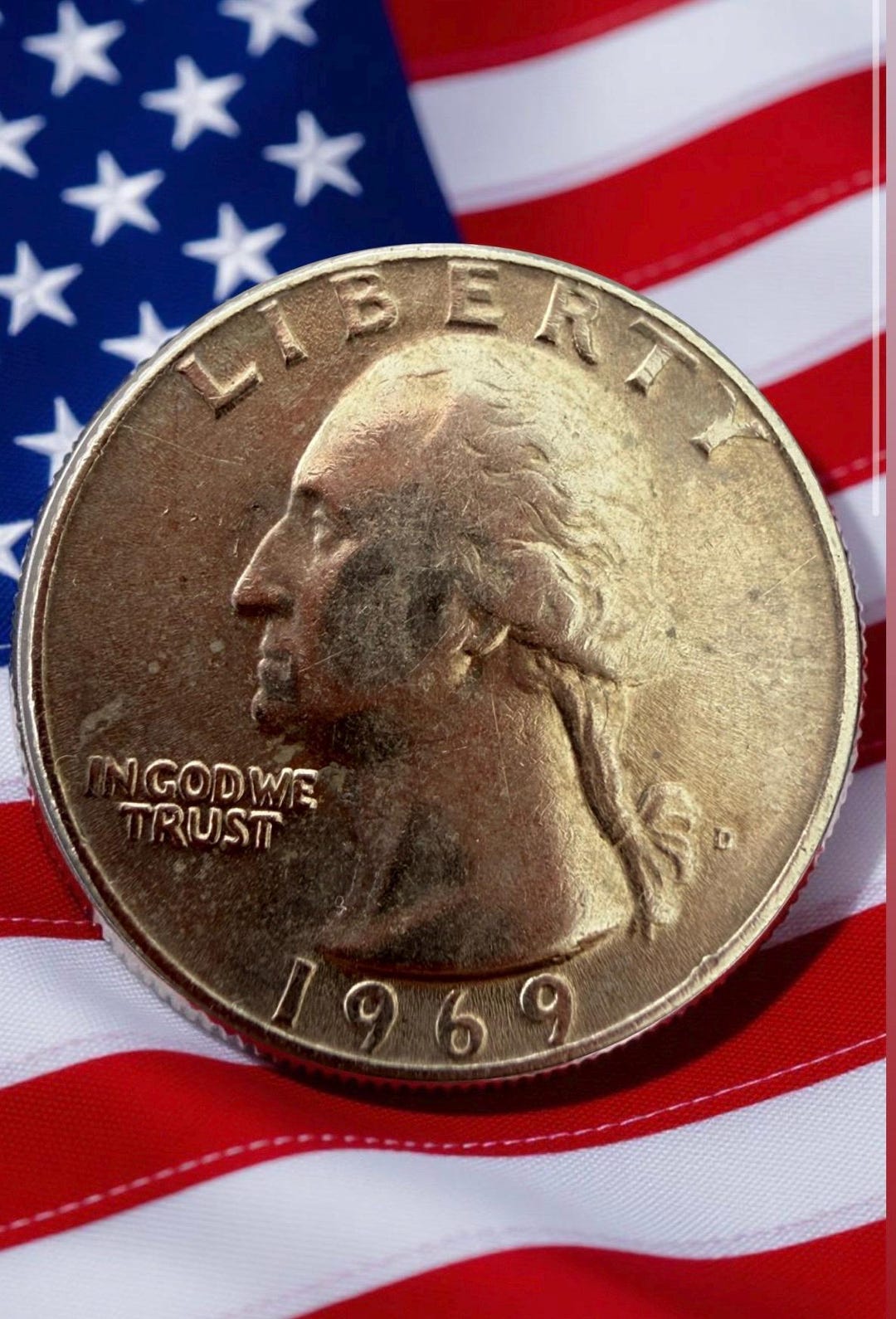 thumbnail image 2 of 1969 D Washington Quarter – BU Uncirculated – Denver Mint – US Coin 2 of 5