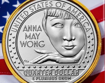 アメリカン・ウィメンズ 2022 シリーズ 米国造幣局 25セント硬貨 5枚