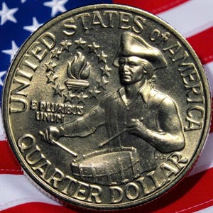 Bicentennial quarter coin 1776 1976 - Etsy 日本