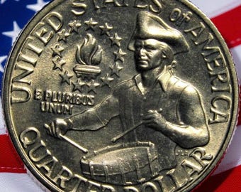 200 周年記念 25 セント硬貨、1776-1976 年、MS-64 - Etsy 日本