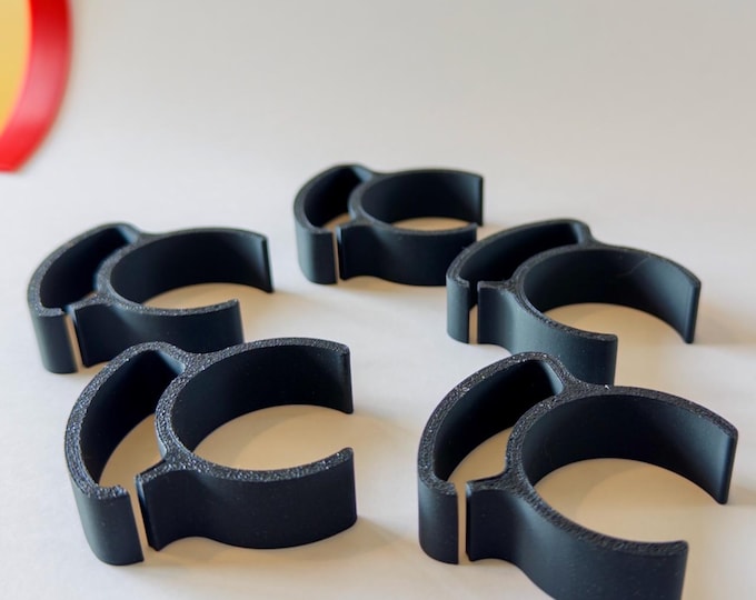 Jaspers stand cable clips - set of 5