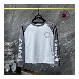 Chrome Hearts Grafik-Langarmshirt: Herren-Streetwear-T-Shirt