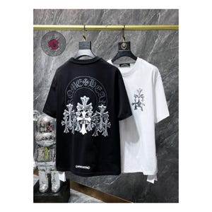 Gothic Halloween T Shirt Chrome Herzen inspiriert Kostüm Casual T-Shirt Süßes oder Saures Shirt Halloween Geschenk