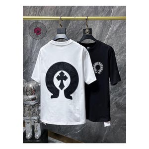 Y2K Übergroßes T-Shirt Essentials Handmade Chrome Hearts Inspiriert Retro Style Streetwear Geschenk