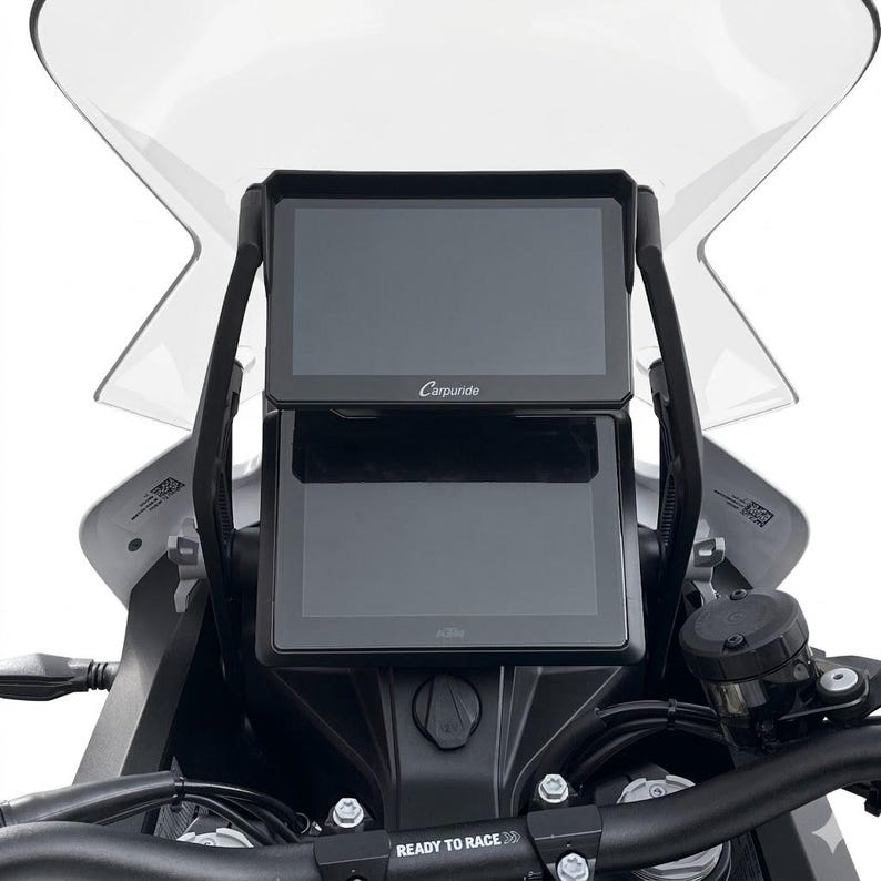 KTM 1290 Super Adventure GPS Mount (2022-2024): Carpuride W702 W502 image 1