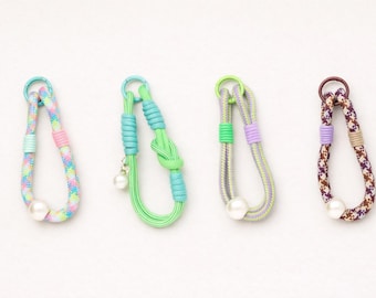 Colorful phone charm - Short phone straps in various colors and designs