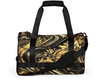 Gym bag with all-over print