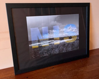 A4 'NIS' Text Print - Tràigh Shanndaidh