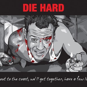 Classic Movie No.1 Die Hard A2 poster image 1