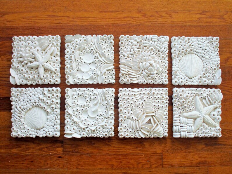 Download Eingerahmte Muscheln Kuesten Strand Wandkunst For Free