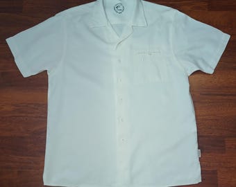 Vintage short-sleeved shirt from the famous French brand Fusalp, size L