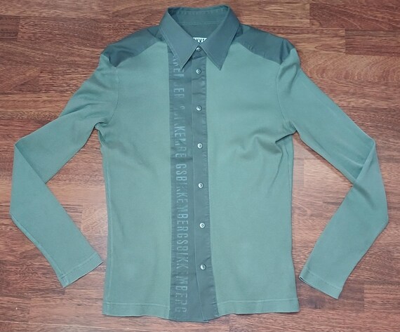 Dirk Bikkembergs, Dirk Bikkembergs men's shirt, size L (fits size 48 -50), stretch