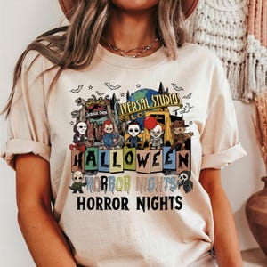 Comfort Colors Universal Studios Halloween Horror Nights Shirt,Disneyworld Universal Studio Magic Kingdom Tee,Halloween Horror tee