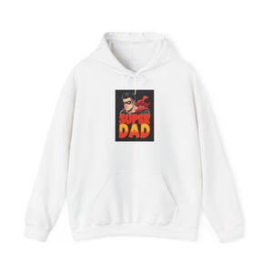Super Dad Hoodie - Funny Father&#39;s Day Gift, Unisex Sweatshirt, Dad Humor Apparel, Stylish Gift for Dads, Cozy Hoodie