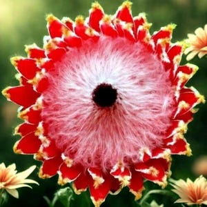 5 Queen Protea Seeds | Rare Woolly Beard Flower | South African Exotic Plant