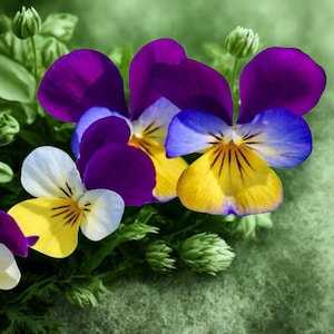500+ Johnny Jump Up Seeds | Viola Tricolor | Mini Pansy Flower | Perennial Seeds