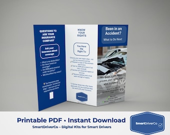 Car Accident Guide: Printable Crash Checklist for Drivers (PDF Download)