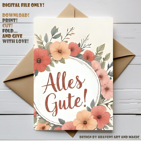 Alles gute | lustige digitale Karte | Liebeskarte | Valentinstagskarte | Grußkarte | greeting kard |  birthday card | Glückwunsch