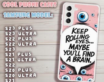 Funny Samsung Phone Case | Unique Slim Shockproof Cover for Galaxy Models | Cool designe for Samsung