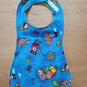 Baby bib personalized sloppy bib baby bib baby bib pirate dots gift