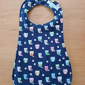 Baby bib personalized sloppy bib bib baby bib baby bib owls animals dots gift