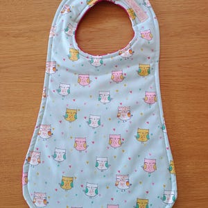 Baby bib personalized sloppy bib bib baby bib baby bib owls animals gift