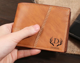 Personalized Vegan leather Wallet for Men