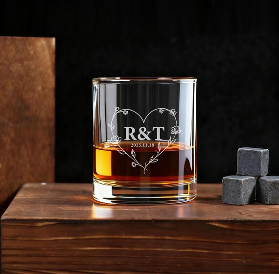 Customized Whiskey Glass For The Guy In Your Life