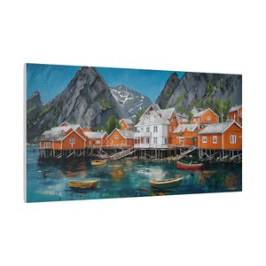 Majestic Norway – Scenic Fjord Landscape Digital Print
