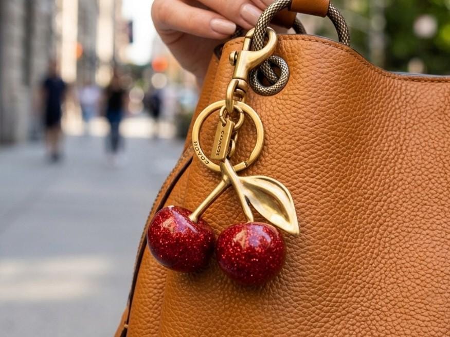 Coach Bag Charm Vintage - Etsy