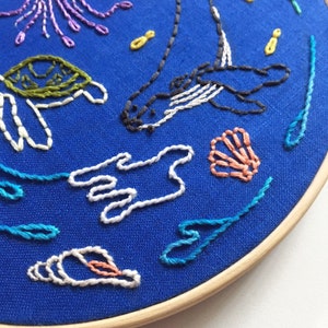 Oceana. PDF Hand Embroidery Pattern. image 3