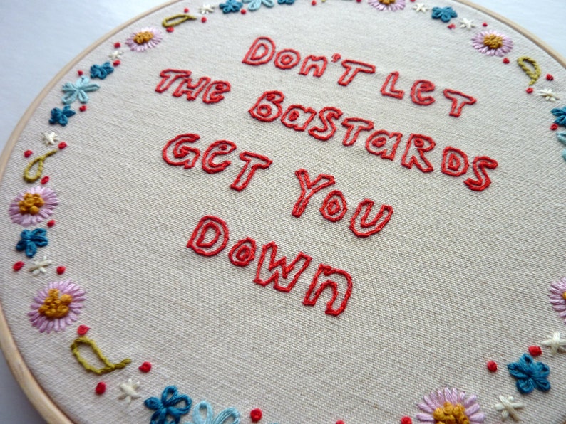 Bastards. PDF Hand Embroidery Pattern. image 4