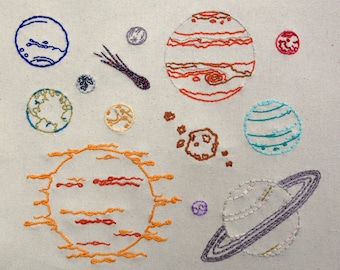 The Final Frontier. PDF Hand Embroidery Pattern.