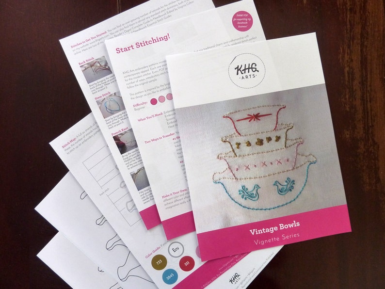 Bastards. PDF Hand Embroidery Pattern. image 5