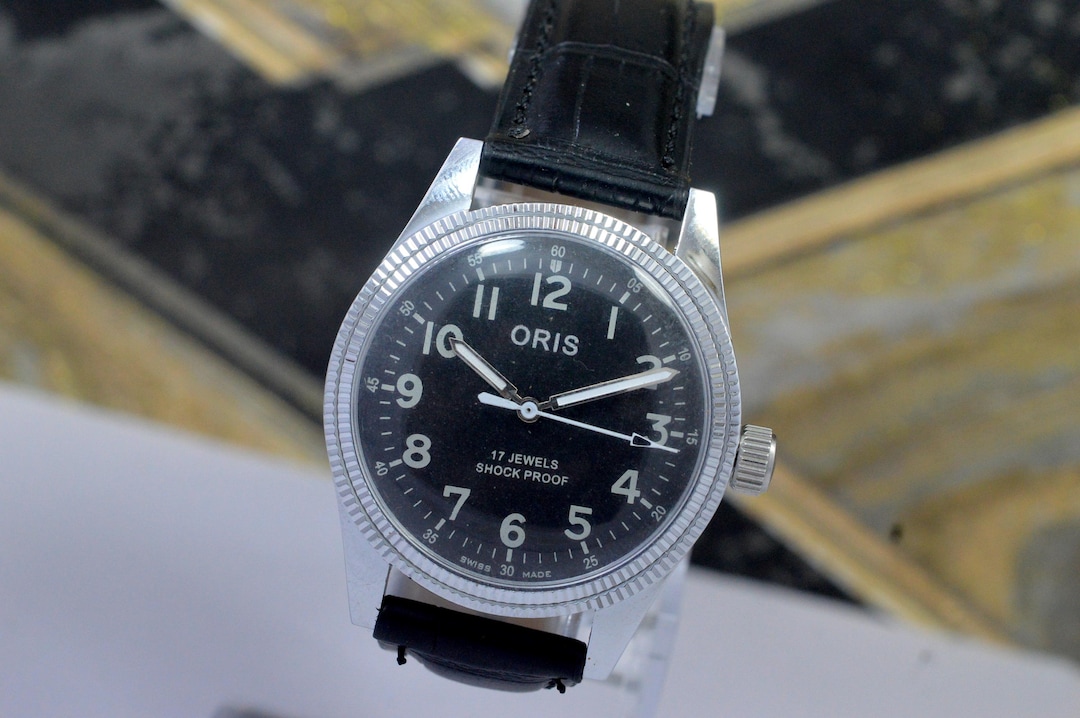 お値下げ歓迎】オリス ORIS ビンテージ 機械式 手巻き ウォッチ 腕時計