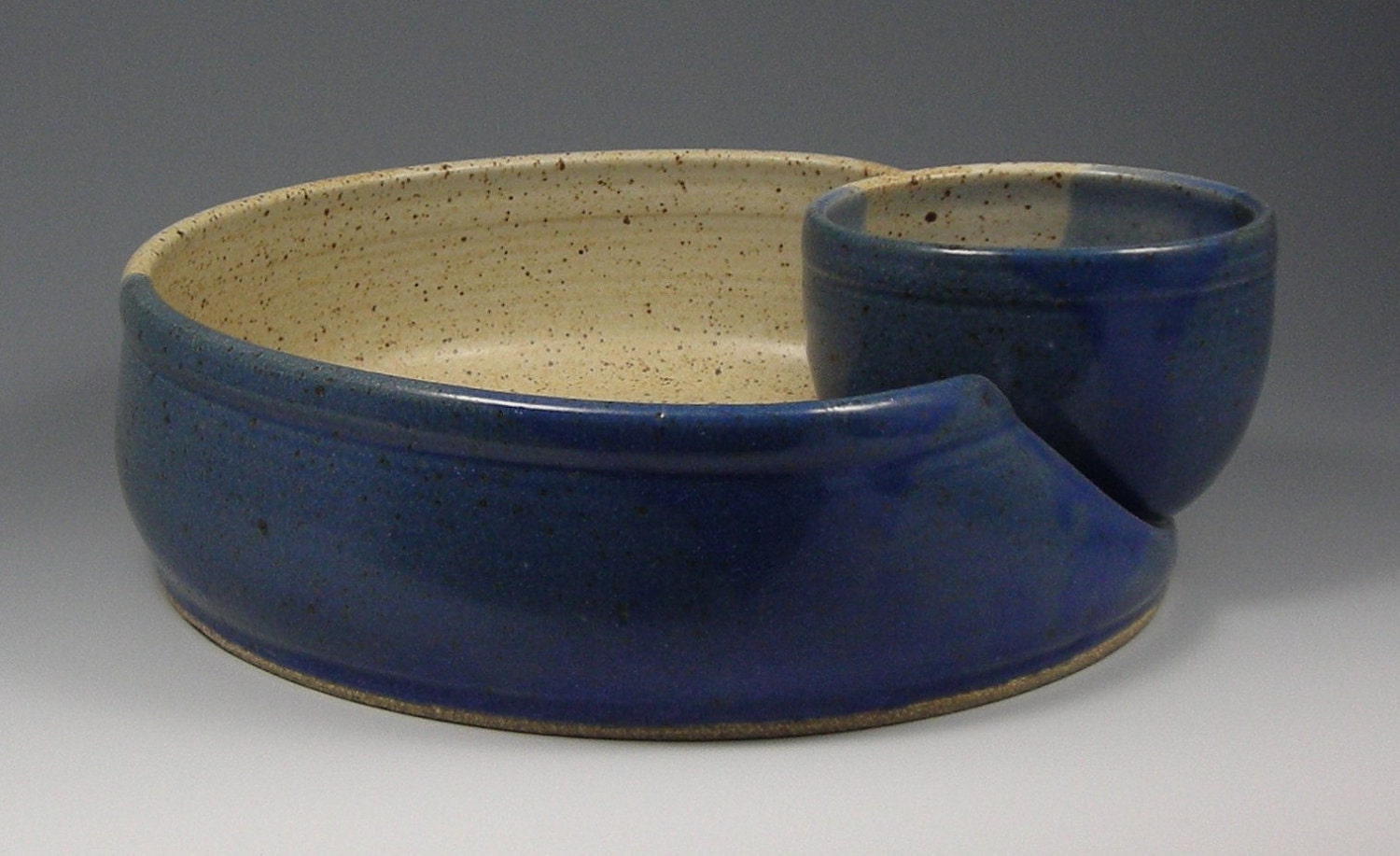 Pottery Chip and Dip Platter Etsy