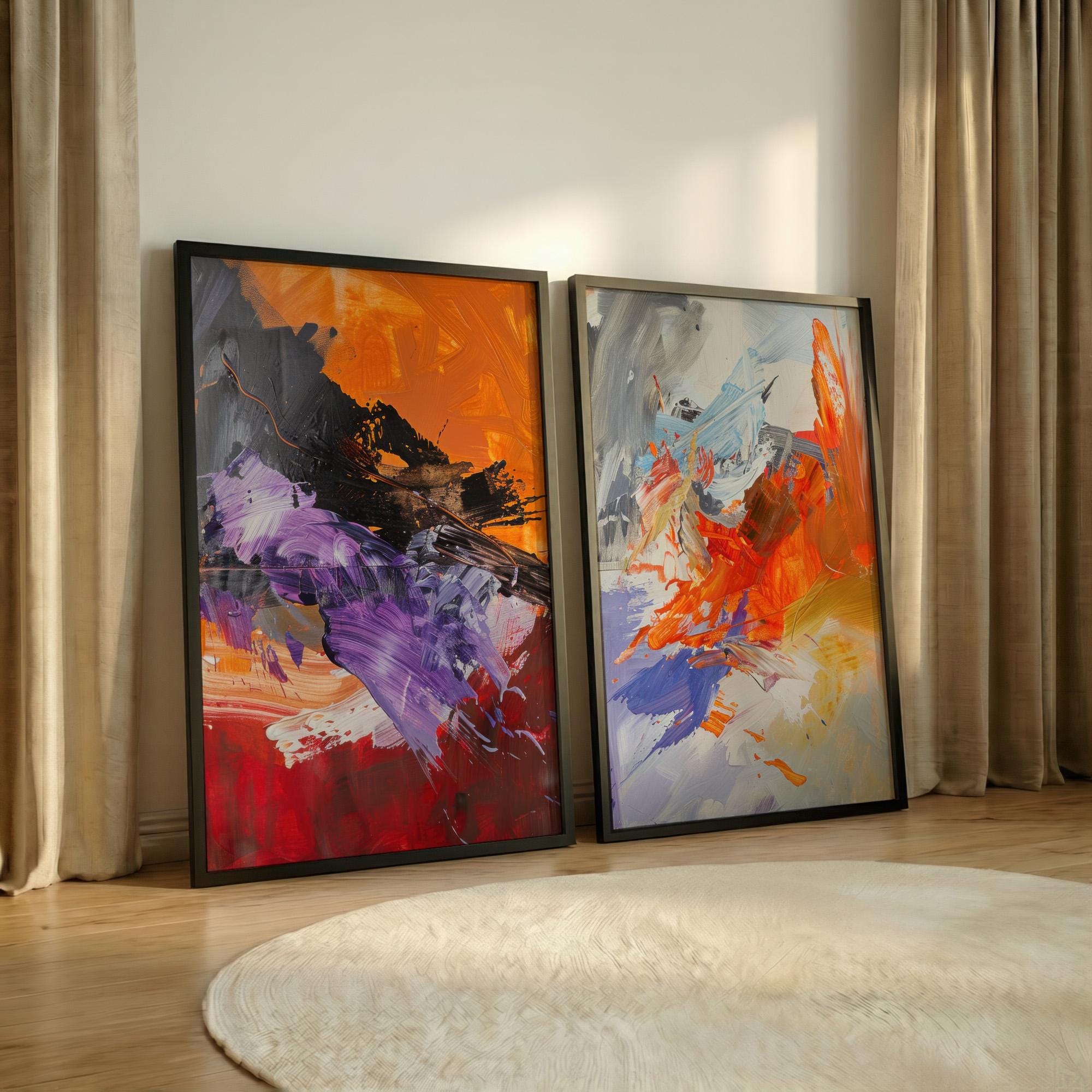 Chaotic Painting - Etsy Canada
