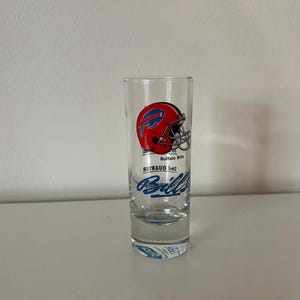 Unique Vintage Buffalo Bills Tall Shot Glass by Papel Freelance - NFL