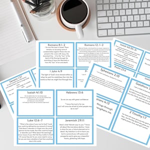 Bible Verse Cards | Encouraging Scripture Affirmations for Women of Faith